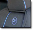 Custom* Sport Seat Covers, 03-08 350Z (Cloth-Electric)