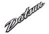 Factory Deck Lid Emblem, "Datsun", 70-73 240Z