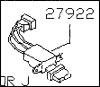 Factory Antenna Switch, 81-83 280ZX w/  Electronic (Digital) Radio