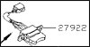 Factory Antenna Switch, 79-81 280ZX w/ Standard (Analog) Radio