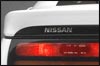 Factory Deck Lid Emblem, "Nissan", 90-93 300ZX w/ Factory Rear Spoiler