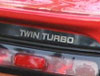 Factory Deck Lid Emblem, "Twin Turbo", 90-93 300ZX Turbo