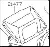 Factory Radiator Shroud, Lower, 84-89 300ZX