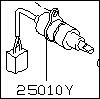 Factory Speed Sensor, 90-96 300ZX Non-Turbo w/ Auto Trans.