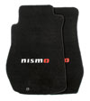 Clearance! "nismo" Logo Floor Mats, Black, 03-05 350Z