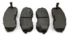 Hawk HPS Brake Pads, Front, Standard Brakes, 03-05 350Z