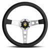 MOMO Prototipo Silver Steering Wheel, 70-89 240Z-260Z-280Z-280ZX-300ZX