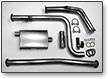 MSA Premium Exhaust System, 70-72, 74 240Z-260Z (For Stock Manifold)