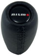 NISMO Leather Shift Knob, Black, Type 1