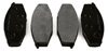 Street Performance Semi-Metallic Brake Pads, Front, 79-81 280ZX