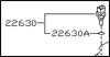 Factory Water Temperature Sensor, 90-6/95 300ZX