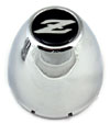 Wheel Cap & Z Emblem Kit, Chrome, Push On, 3 3/16"