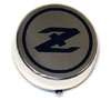 Billet Aluminum Wheel Emblem, 'Z', 81 280ZX Turbo