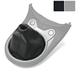 NEW! Custom Grained Vinyl Shift Boot, Black or Brushed, 09-20 370Z Manual Transmission