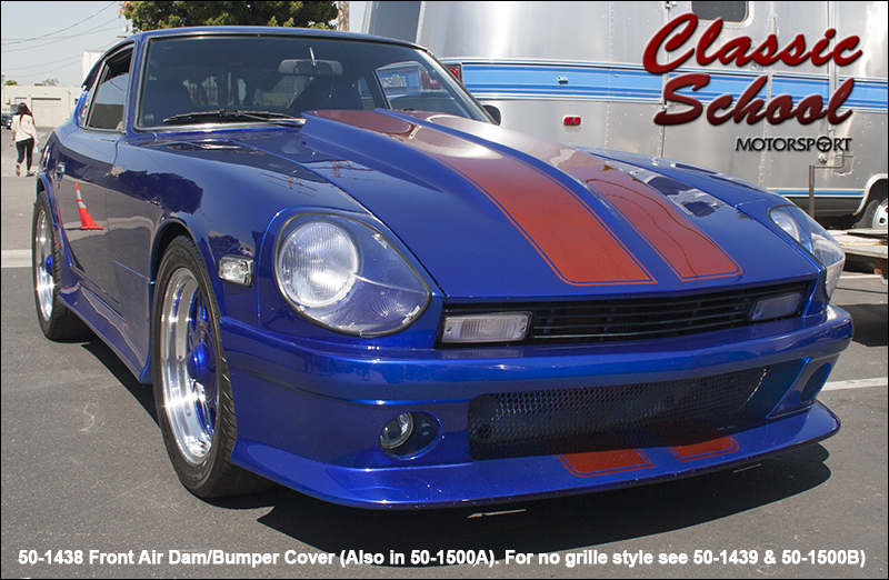 Motorsport Auto - The Z Store - Type-3 Fiberglass Air Dam/Fascia and  Splitter, with Grille, 70-78 240Z-260Z-280Z