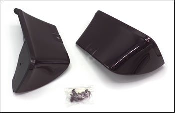 Clearance! Factory Front Splash Guard Kit, Black Cherry, 09-20 370Z