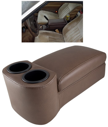 Console Arm Rest / Cup Holder, Brown, 79-83 280ZX