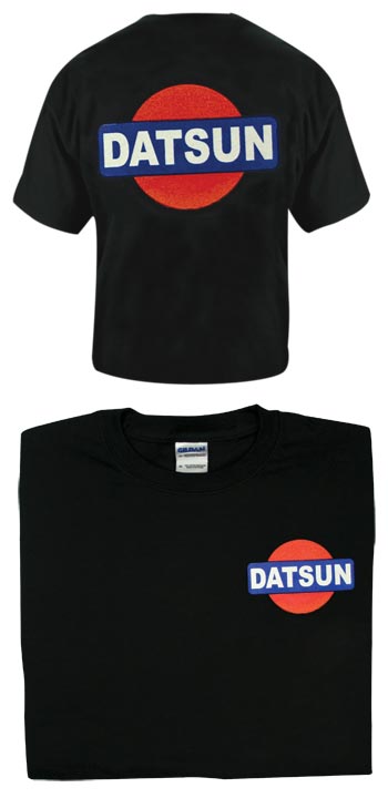 Datsun Logo T-Shirt, Black