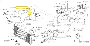 Factory A/C Receiver/Drier, 79-81 280ZX