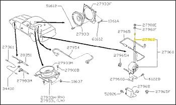 Factory Antenna Mast, 84-90 300ZX