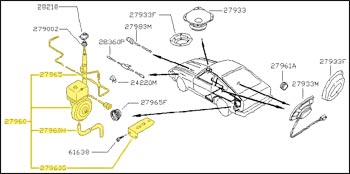 Factory Antenna, *Fully Automatic, *79-83 280ZX