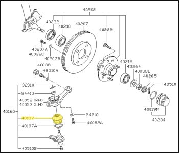 Factory Ball Joint Boot, 79-83 280ZX