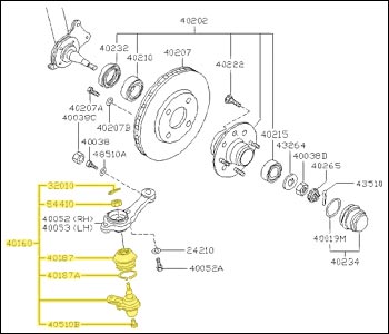 Factory Ball Joint, 79-83 280ZX