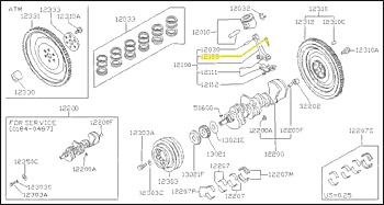 Factory Connecting Rod Bolt, 84-89 300ZX