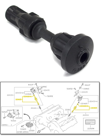 Factory High Tension Lead, 90-96 300ZX