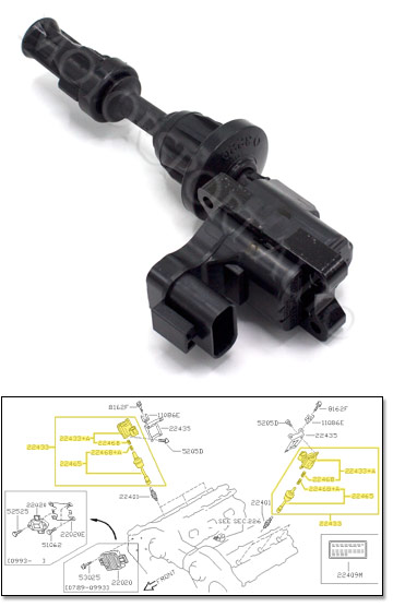 Factory Ignition Coil, 3/94-96 300ZX