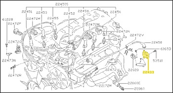 Factory Ignition Coil, 8/87-89 300ZX