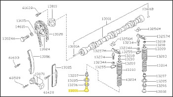 Factory Intake Valve, 81-83 280ZX