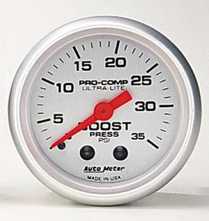 Auto Meter Ultra-Lite Boost Gauge