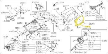 Factory Radiator Shroud, Upper, 84-89 300ZX