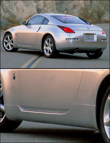 Factory Side Skirt, Left, 03-09 350Z