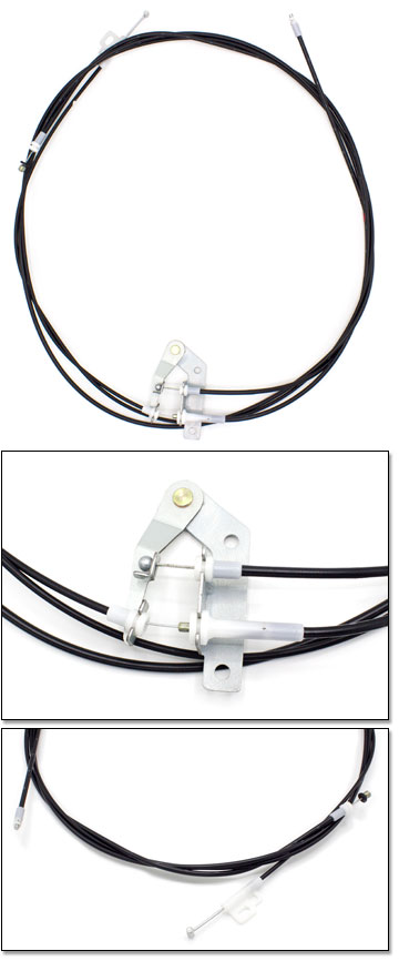 Factory Tailgate & Fuel Door Opener Cable, 84-89 300ZX Coupe