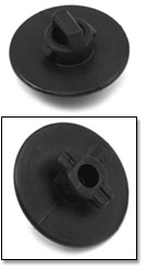 Factory Upper Fastener, T-Top Shade, Black, 90-96 300ZX