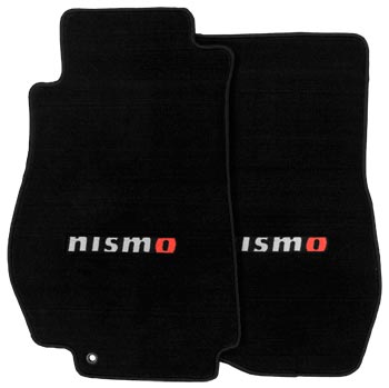 "nismo" Logo Floor Mats, Black, 06-09 350Z