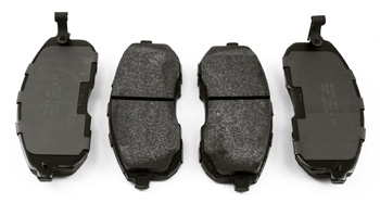 Hawk HPS Brake Pads, Front, Standard Brakes, 03-05 350Z