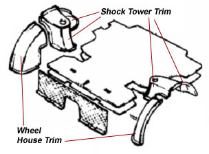 Interior Vinyl Replacement Kit, 9/74-78 260Z-280Z Coupe