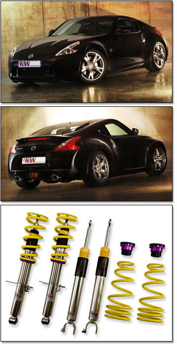 KW Suspension V3 Coil Over Kit, 09-20 370Z Coupe