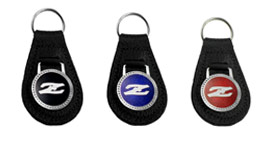 Leather Key Fob, Z Logo