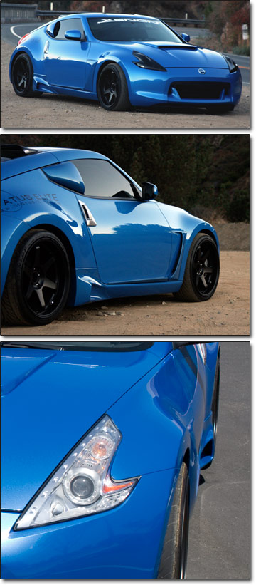 Lower Rear Side Scoop Kit, 09-19 370Z