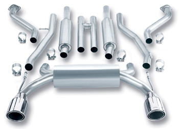 Borla True Dual Exhaust, 03-09 350Z