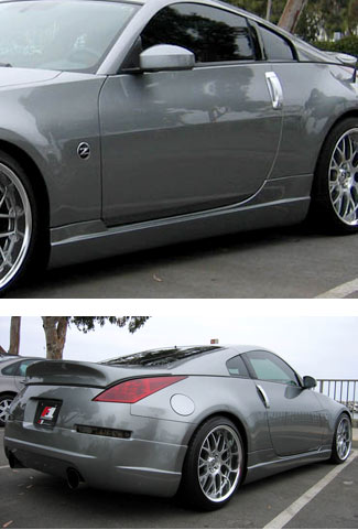 MSA Suzuka Side Skirts, 03-09 350Z