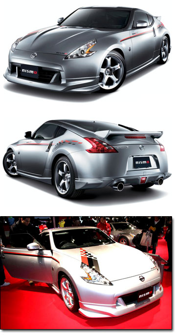 NISMO Graphics Kit, Red/Black/Silver, 09-20 370Z Coupe