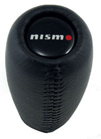 NISMO Leather Shift Knob, Black, Type 1