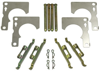 Brake Hardware Kit, Front, 70-78 240Z-260Z-280Z