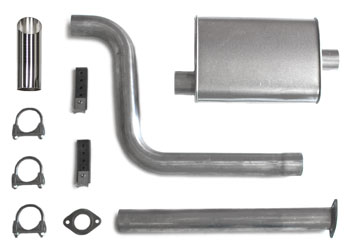 Performance Exhaust System, "Cat-Back", 75-78 280Z w/ California Emissions