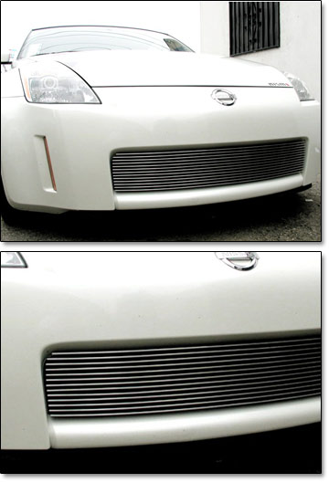 Polished Aluminum Billet Sport Grille, 03-05 350Z